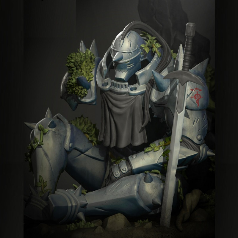 Alphonse Fullmetal Alchemist Stl D Print Files D Kiee Shop