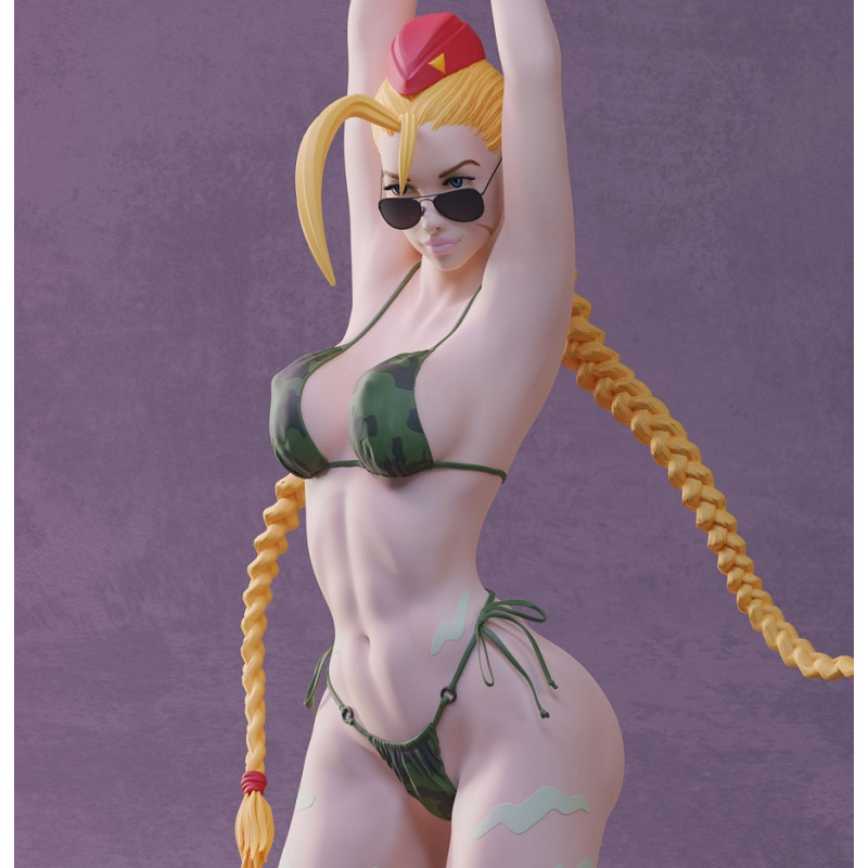 Cammy Bikini Nsfw Street Fighter Stl D Print Files D Kiee Shop