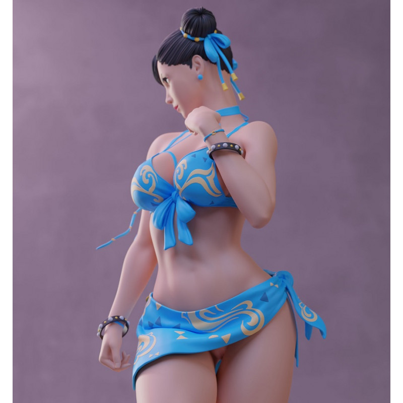 Chun Li Bikini NSFW Street Fighter STL 3D Print Files 3D Kiee Shop