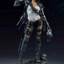 Girl Terminator Statue - STL Files for 3D Print