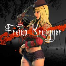 Sexy Freida Kruegger Statue - STL Files for 3D Print