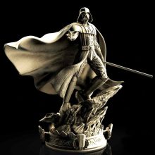 Star Wars Darth Vader Statue - STL Files for 3D Print