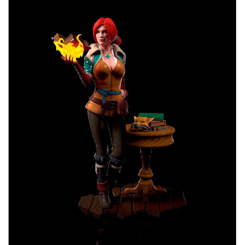 Triss Merigold The Witcher - Games - STL Files for 3D Print