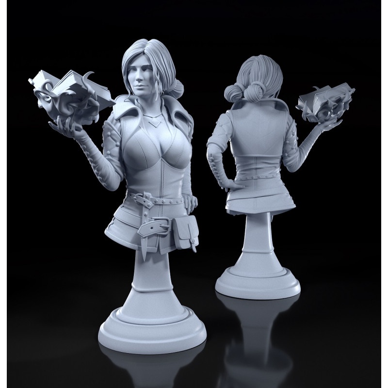 Triss Merigold The Witcher - Games - STL Files for 3D Print