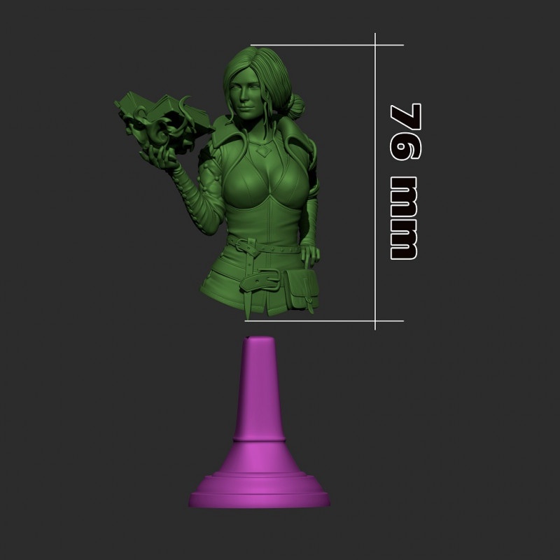 Triss Merigold The Witcher - Games - STL Files for 3D Print