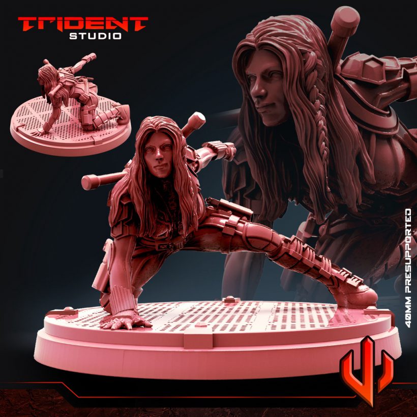 Trident Studio Black Widow 2021 - STL Files for 3D Print