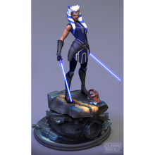 Ahsoka Tano by JohnKenn - STL 3D print files
