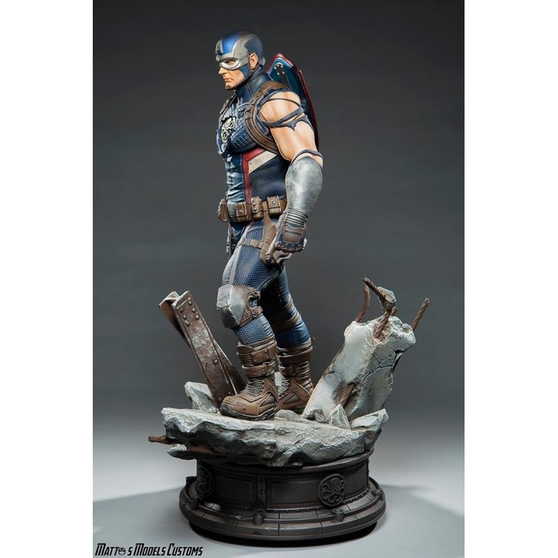 Captain America Secret Empire – STL 3D print files – 3D Kiee Shop