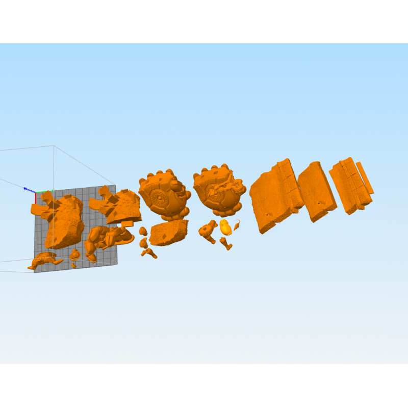 Cyclops VS Sentinel X-men – STL Files for 3D Print – 3D Kiee Shop