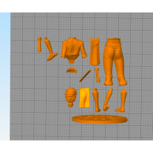 Jedi Anna - STL 3D print files