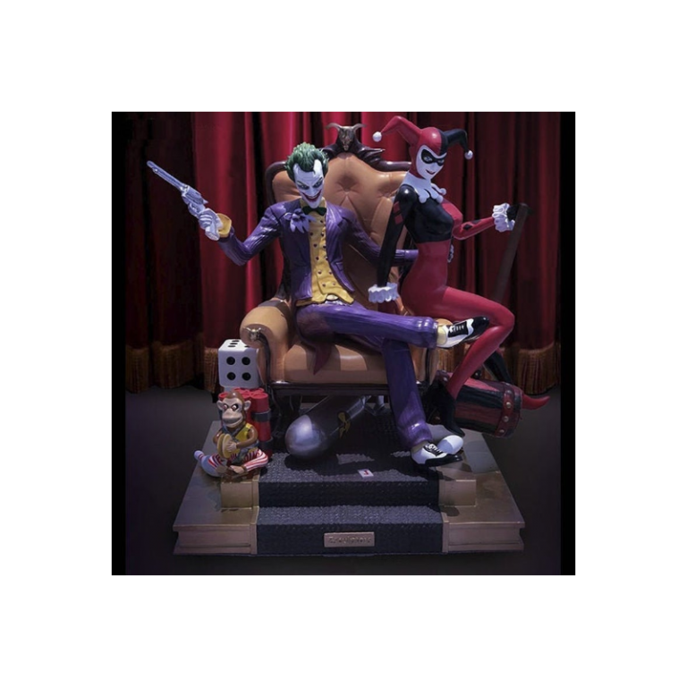 Joker And Harley Quinn Diorama Stl Files For 3d Print 3d Kiee Shop 