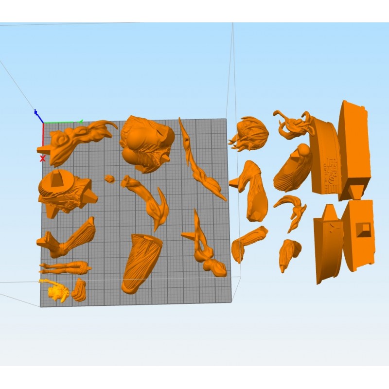 Megata no Kyojin Attack on Titan – STL 3D print files – 3D Kiee Shop