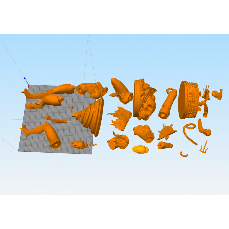 Mortal Kombat Pack – STL Files for 3D Print – 3D Kiee Shop