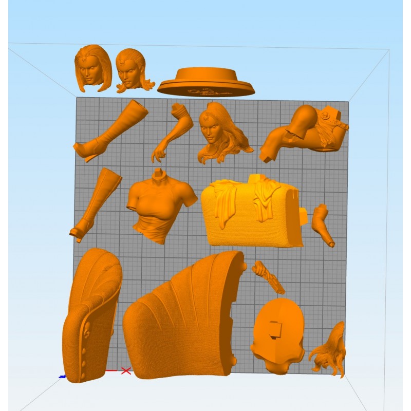 Mystique V2 – STL 3D print files – 3D Kiee Shop