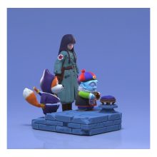 Pilaf, Mai, and Shu Dragon Ball - STL 3D print files