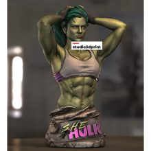 She-hulk Bust - STL 3D print files