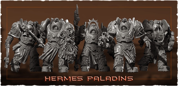 HeresyLab Talon Mecha HK1 3D Printing Model Stl