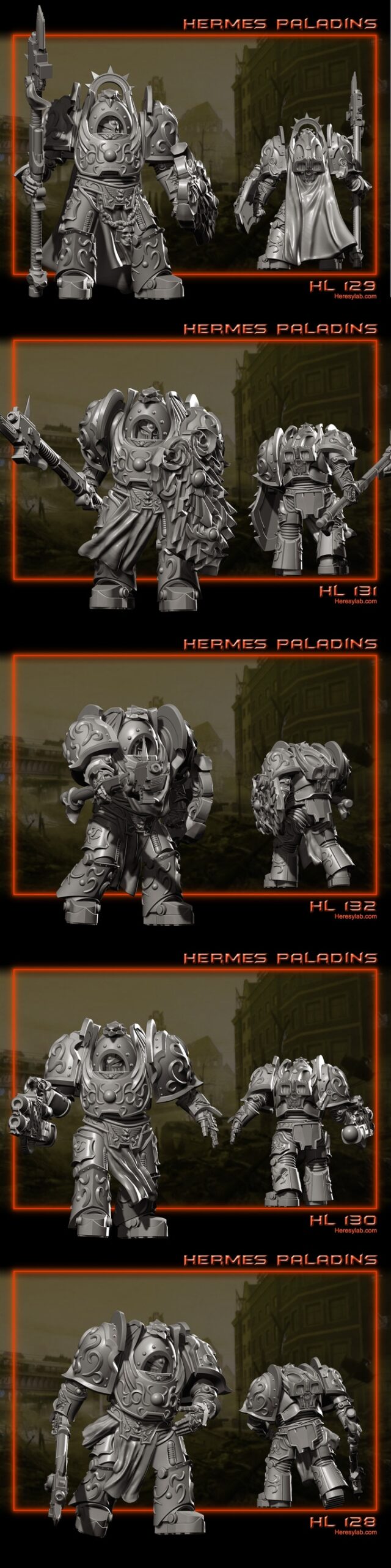 HeresyLab Talon Mecha HK1 3D Printing Model Stl