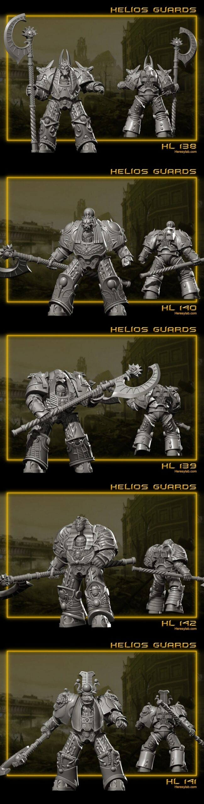 HeresyLab Talon Mecha HK1 3D Printing Model Stl