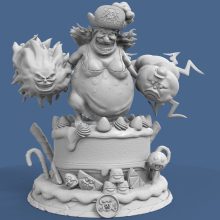 Big Mom Pirates 3D Printing Model Stl