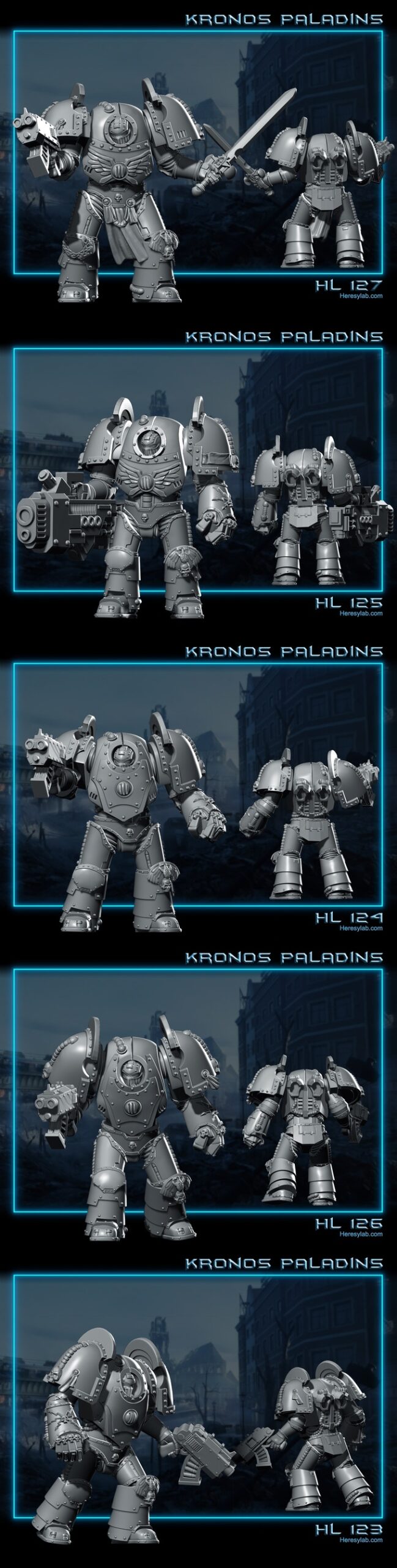 HeresyLab Talon Mecha HK1 3D Printing Model Stl