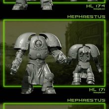 HeresyLab Talon Mecha HK1 3D Printing Model Stl