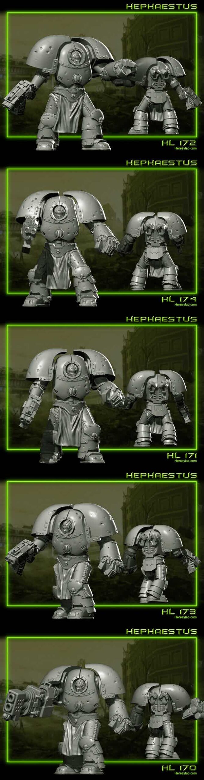 HeresyLab Talon Mecha HK1 3D Printing Model Stl