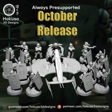 October 2022 Hokusa 3D Designs