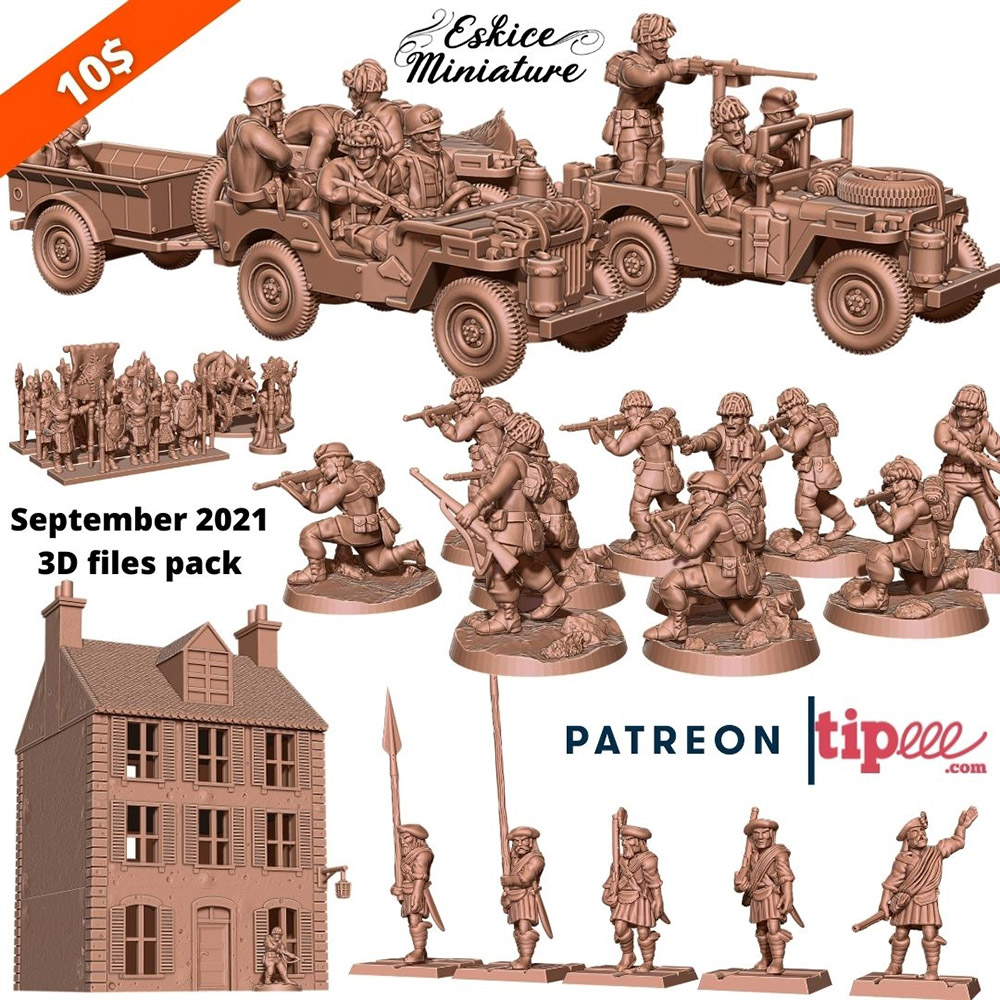 September 2021 Eskice Miniature – 3D Kiee Shop