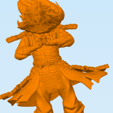 Naruto Uchiha Madara 3D Printing Model Stl