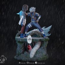 Kakashi and rin Naruto 3D Printable Model Stl