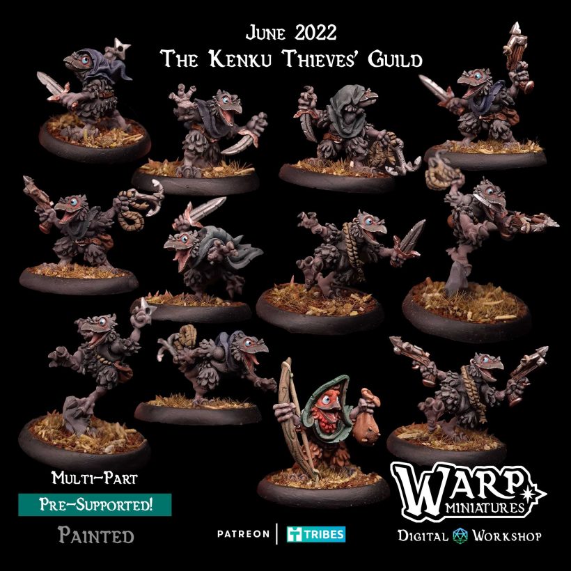 June 2022 Warp Miniatures