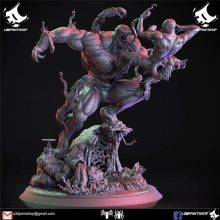 Venom VS Spiderman 3D Printed Model Stl