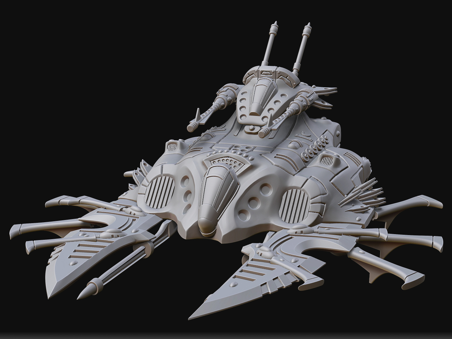 Raven Twin 202105 Sci Fi 3d Printing Model Stl 3d Kiee Shop