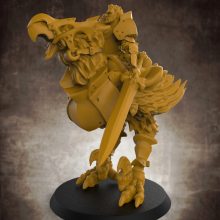 Lion Tower 202001 3D Printable Model Stl