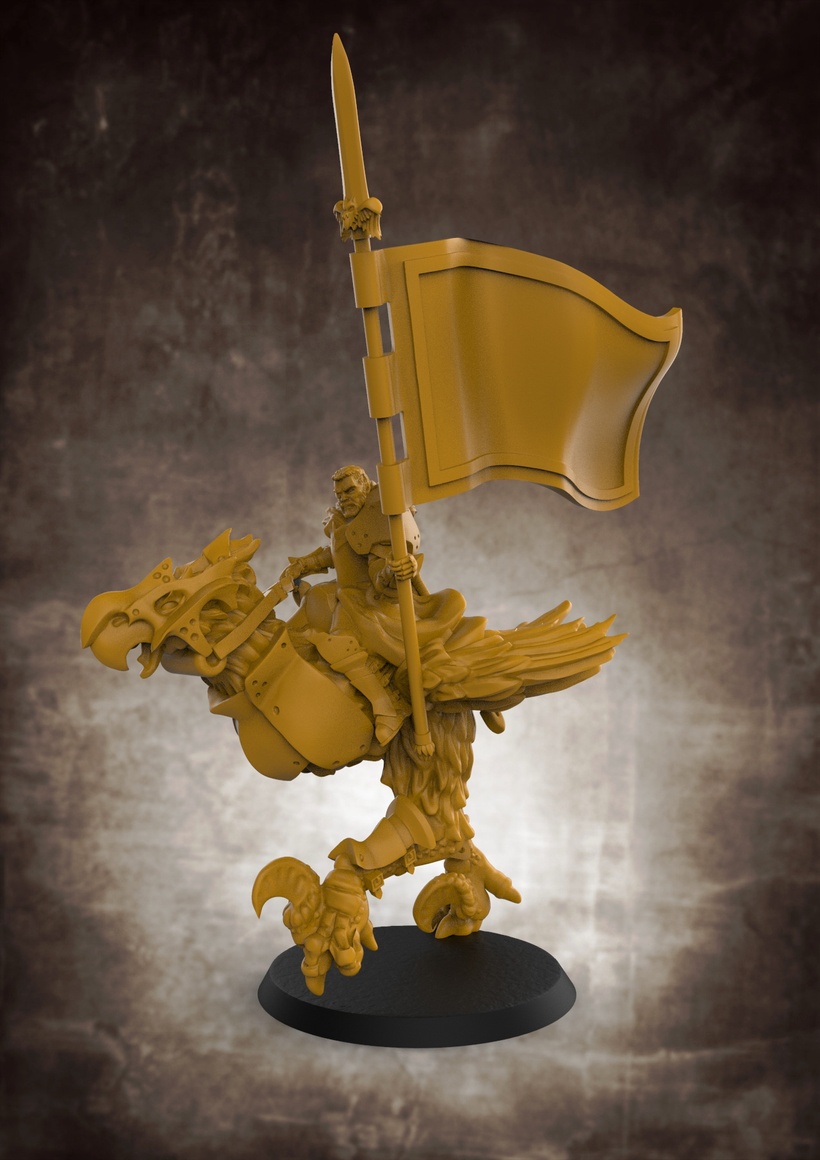 Lion Tower 202001 3D Printable Model Stl