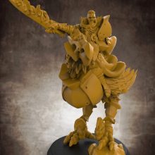 Lion Tower 202001 3D Printable Model Stl