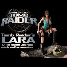 Lara Croft Tomb Raider NSFW - STL 3D print files