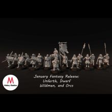 January 2023 Fantasy Medbury Miniatures