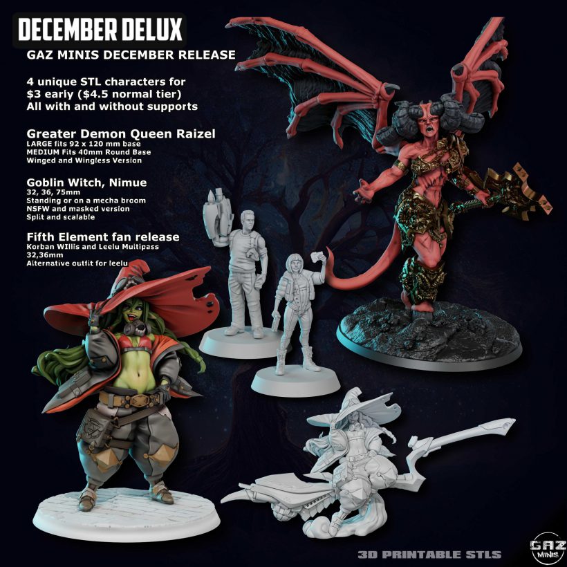 December 2022 Gaz Minis