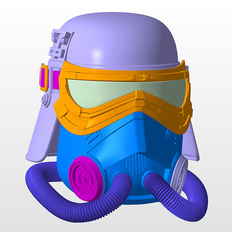 MudTrooper Swamp Mud Trooper Helmet Armor 3D Printable Model Stl – 3D ...