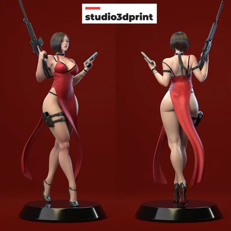 Ada Wong Resident Evil Stl 3d Print Files 3d Kiee Shop 3422