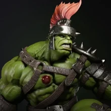 Gladiator Hulk - STL 3D print files