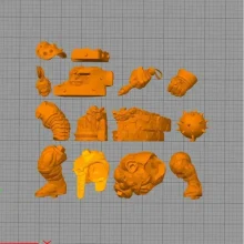 Gladiator Hulk - STL 3D print files