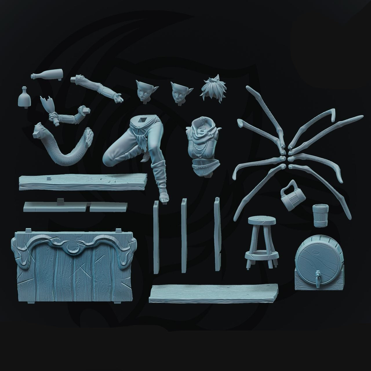 Pathfinder wrath of righteousness 3d printing stl files – 3D Kiee Shop