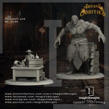 Dr Jekell and Mr Hyde Imagin3Designs