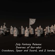 July 2023 Fantasy Medbury Miniatures