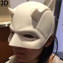 DareDevil Helmet 3D Printable Model Stl-3