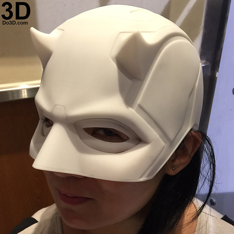 DareDevil Helmet 3D Printable Model Stl-3