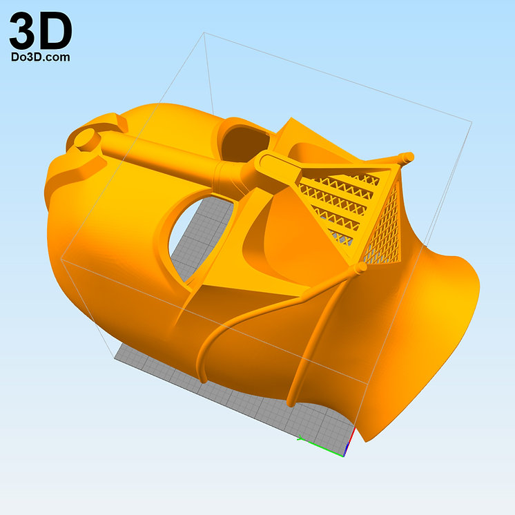 Darth Vader Helmet 3D Printable Model Stl-2
